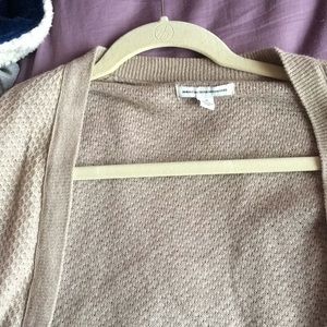 Beige Full Length American Eagle Cardigan